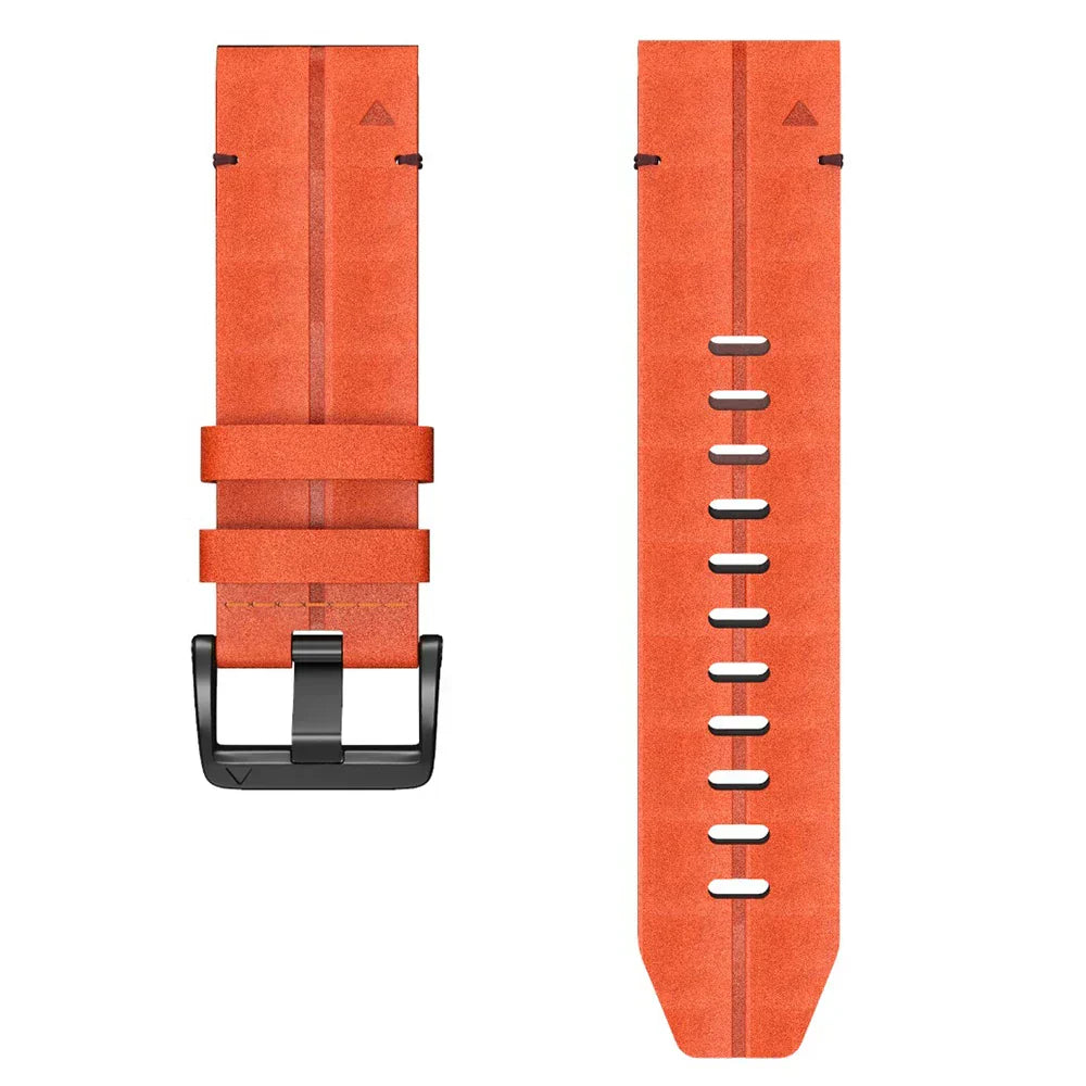 Correa Quick-Fit | 22mm (Piel auténtica y titanio) - 2 colores